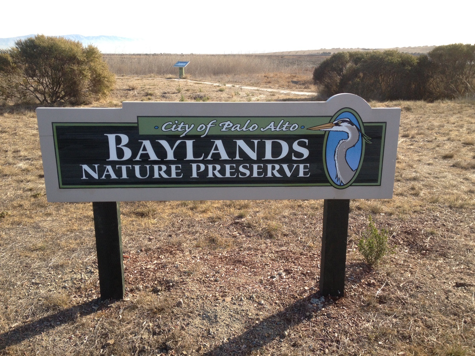 Palo Alto Baylands Sign