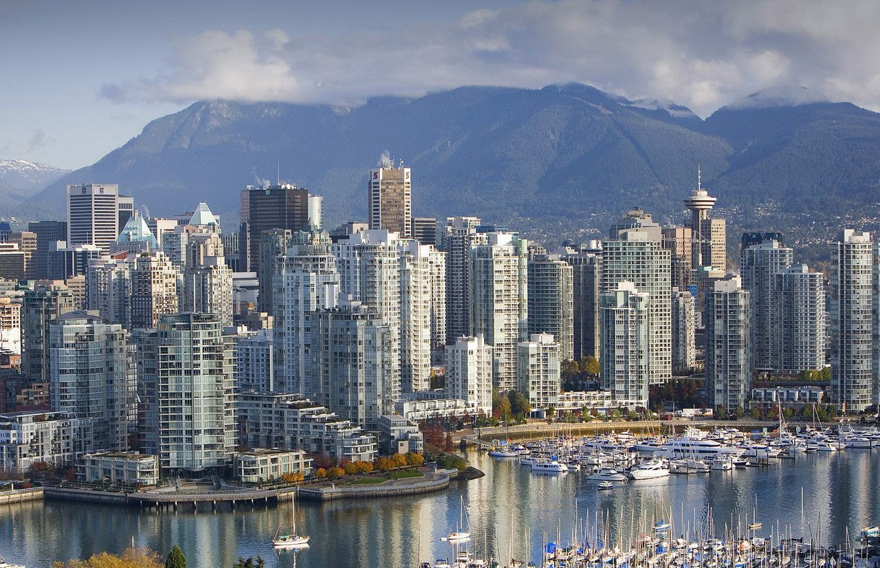 view of the city of Vancouver