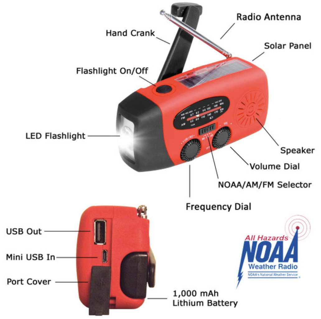 Multi-Function Emergency Radio