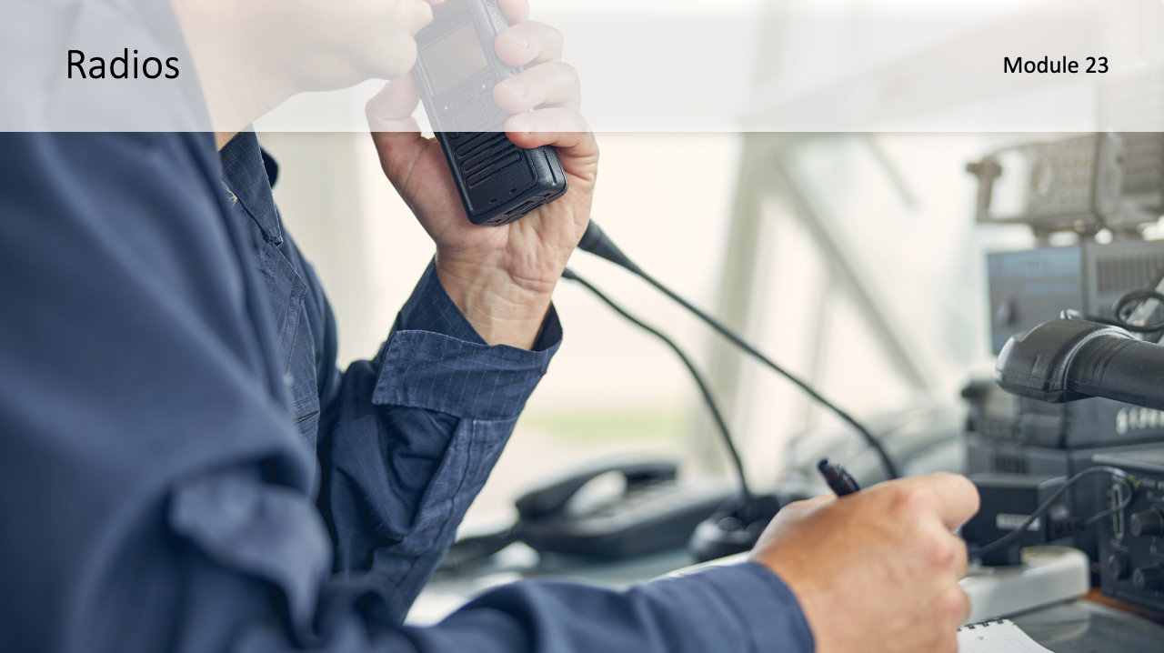 Module 23: Radios