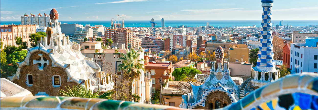 rooftop view of the City of Florence, with flat red roofs and the Duomo