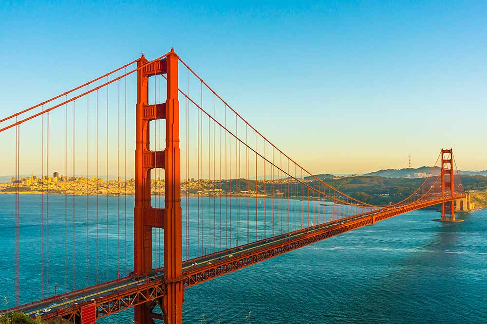 Golden Gate Bridge in San Francisco