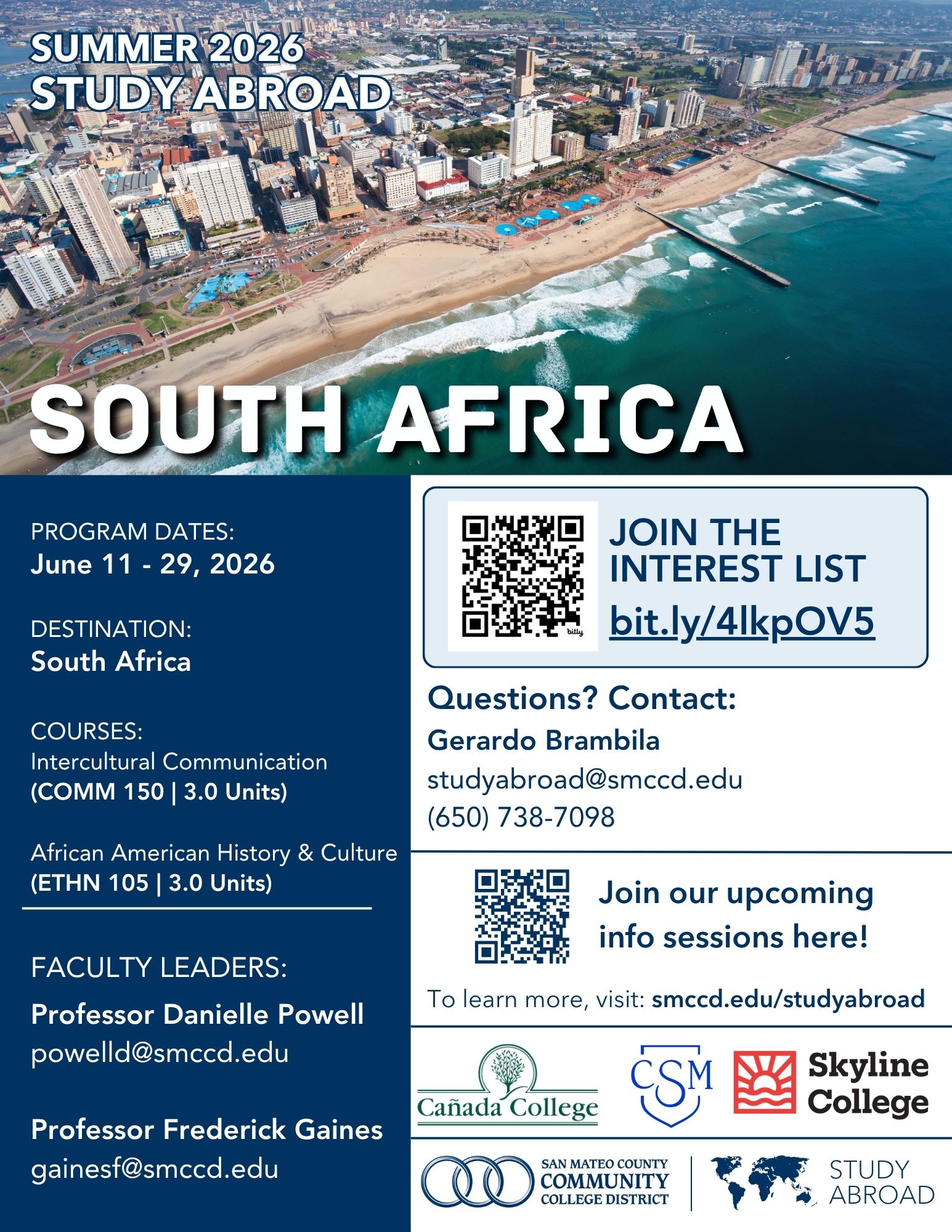 South Africa Short Term Flyer